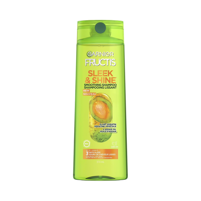 Garnier Fructis - Sleek & Shine Smoothing Shampoo with Vegan Keratin | 354 mL