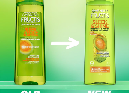 Garnier Fructis - Sleek & Shine Smoothing Shampoo with Vegan Keratin | 354 mL
