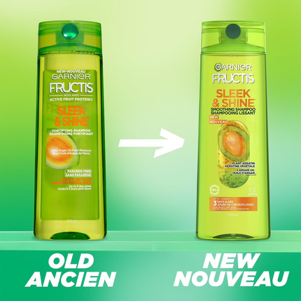 Garnier Fructis - Sleek & Shine Smoothing Shampoo with Vegan Keratin | 354 mL