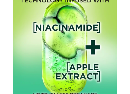 Garnier Fructis - Après-shampooing fortifiant Grow Strong à l'extrait de pomme | 354 ml