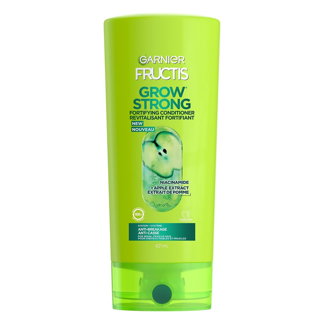 Garnier Fructis - Après-shampooing fortifiant Grow Strong à l'extrait de pomme | 354 ml