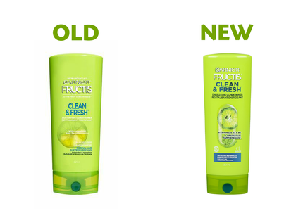 Garnier Fructis - Clean & Fresh - Energizing Conditioner with Grapefruit | 354 mL