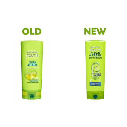 Garnier Fructis - Clean & Fresh - Energizing Conditioner with Grapefruit | 354 mL