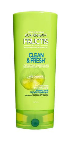 Garnier Fructis - Clean & Fresh - Après-shampoing fortifiant au pamplemousse | 354 ml