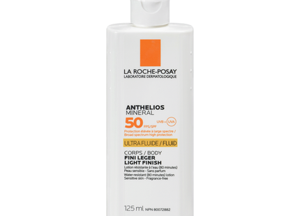 La Roche-Posay - Anthelios Mineral SPF 50 Ultra Fluid Light Finish | 125 mL