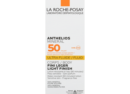 La Roche-Posay - Anthelios Mineral SPF 50 Ultra Fluid Light Finish | 125 mL