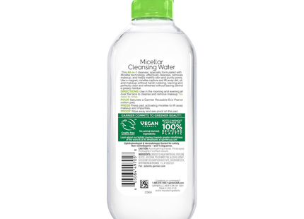 Garnier - SkinActive Micellar Water, Oily Skin | 400 mL