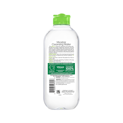 Garnier - SkinActive Micellar Water, Oily Skin | 400 mL