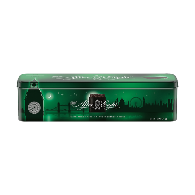 Coffret cadeau After Eight - Dark Mint Thins | 2 x 200 g
