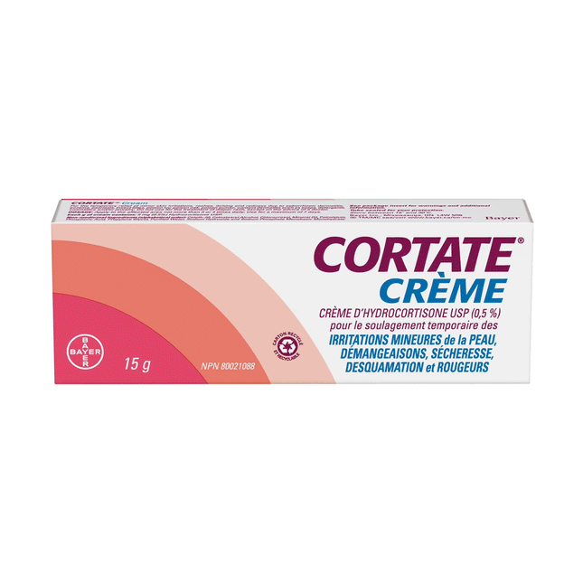 Crème Cortate - Crème Hydrocortisone 0,5 % | 15g