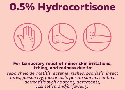Cortate Cream - Hydrocortisone Cream 0.5 % | 15 g