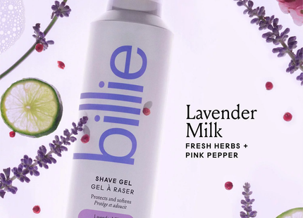 Billie - Foaming Shave Gel - Lavender Milk | 190 g