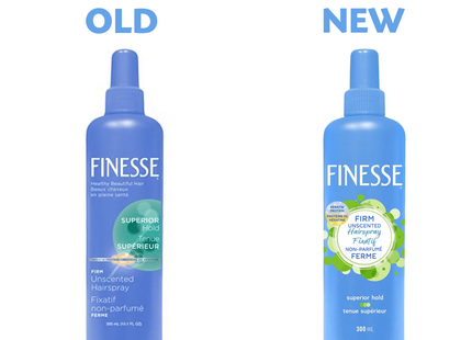 Finesse - Laque à tenue forte sans parfum | 300 ml