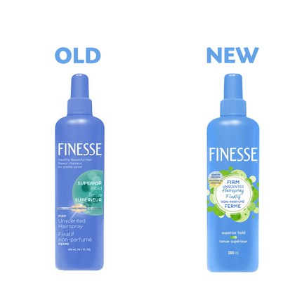 Finesse - Laque Non Aérosol à Tenue Supérieure Non Parfumée | 300 mL