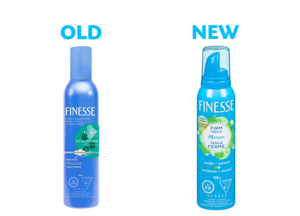 Finesse - Sculpt + Control - Mousse tenue ferme | 150g