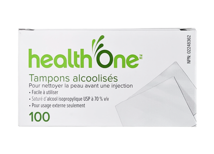 Health One - Alcohol Swabs | 100 Count
