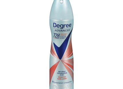 Degree - Advanced 72H Dry Spray Antiperspirant, Nonstop | 107 g