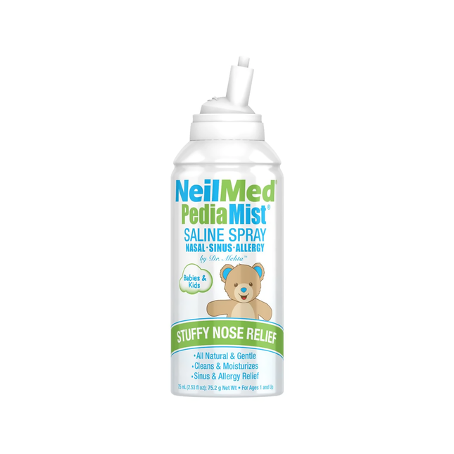 NeilMed - PediaMist Saline Cleanse Hydrate et apaise les petits nez | 75 ml