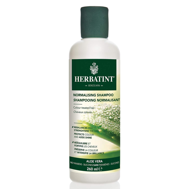 Herbatint - Shampooing normalisant pour cheveux colorés - avec Aloe Vera | 260ml*
