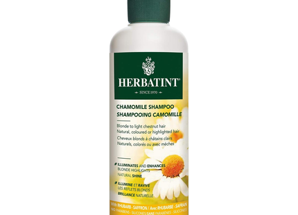 Herbatint - Chamomile Shampoo - Rhubarb & Saffron | 260mL*