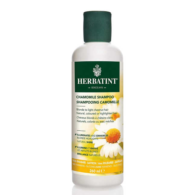 Herbatint - Chamomile Shampoo - Rhubarb & Saffron | 260mL*