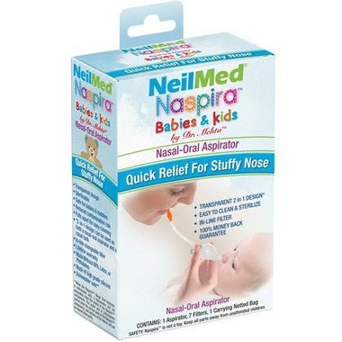 Aspirateur nasal-oral NeilMed Naspira pour bébés et enfants