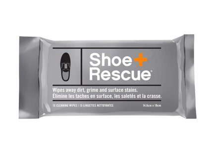 Boot Rescue - Shoe Rescue Wipes | 15 Cleaning Wipes