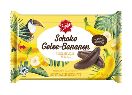 Friedel - Chocolate Jelly Bananas | 250 g