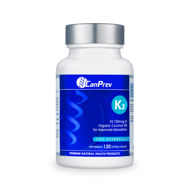 CanPrev - K2 Softgels | 120 Soft gels