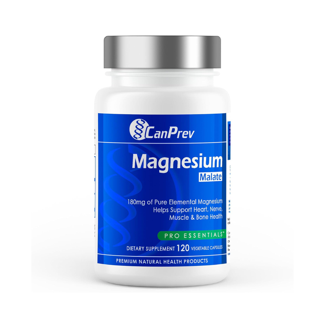 CanPrev - Magnesium Malate | 120 Capsules