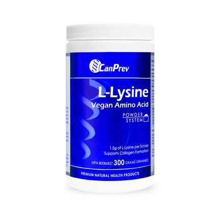 CanPrev - Acide aminé végétalien L-lysine | 300 g