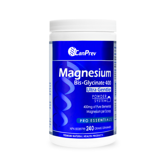 CanPrev - Magnesium Bis-Glycinate 400 Powder | 240 g