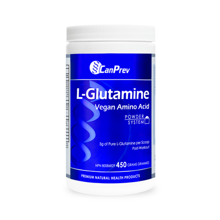 CanPrev - Acide aminé végétalien L-Glutamine | 450 g