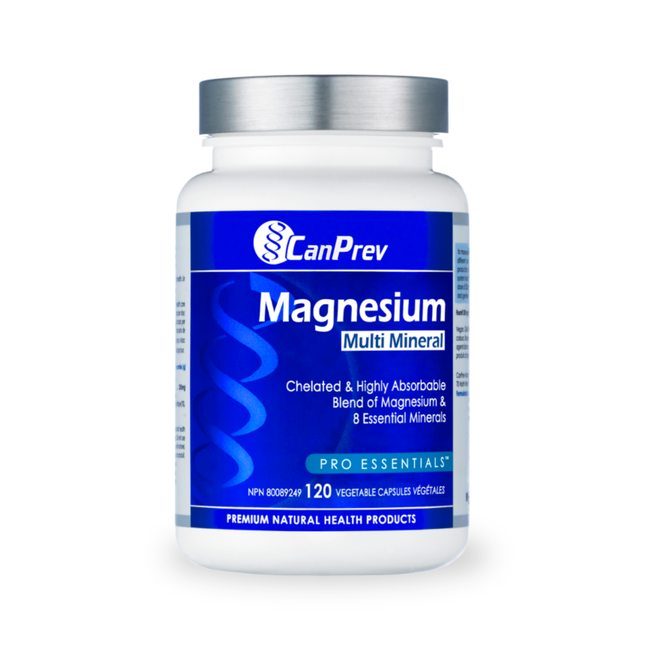 CanPrev - Magnesium Multi Mineral | 120 Capsules