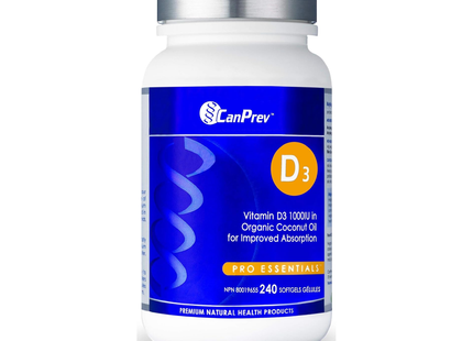 CanPrev - Vitamin D3 | 240 Softgels