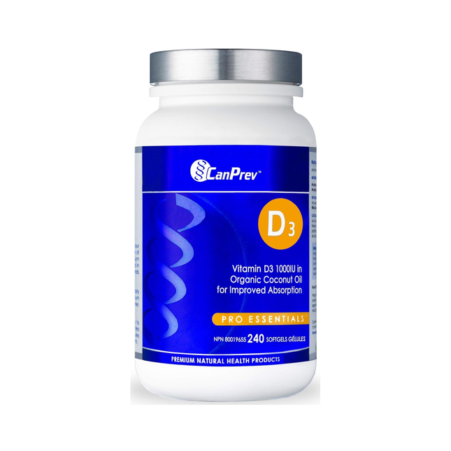 CanPrev - Vitamin D3 | 240 Softgels