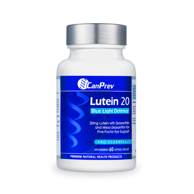 CanPrev - Lutein 20, Blue Light Defence | 60 Softgels