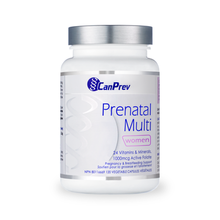 CanPrev - Multivitamines prénatales | 120 capsules