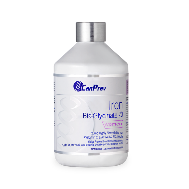 CanPrev - Iron Bis-Glycinate 20 Liquid | 500 mL