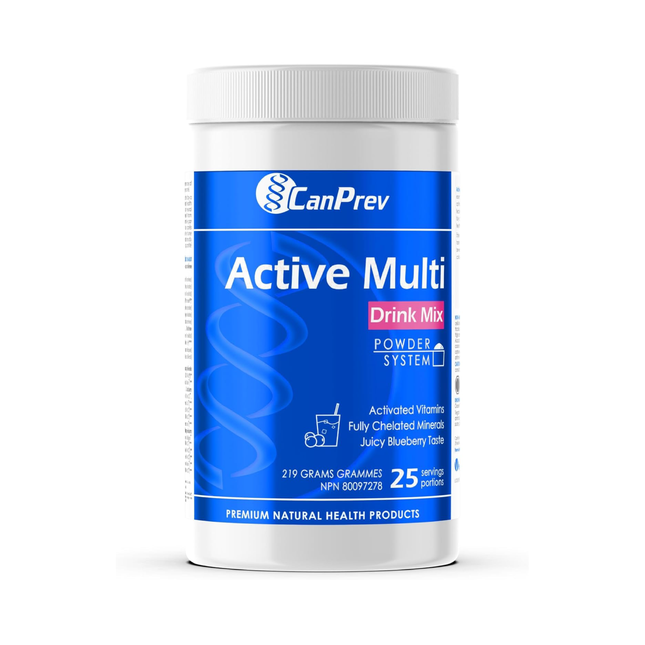 CanPrev - Active Multi Drink Mix, Blueberry | 219 g