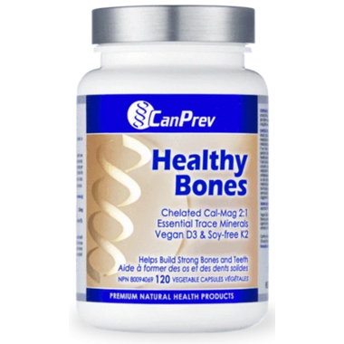 CanPrev - Healthy Bones Vitamin Supplement | 120 Vegetable Capsules