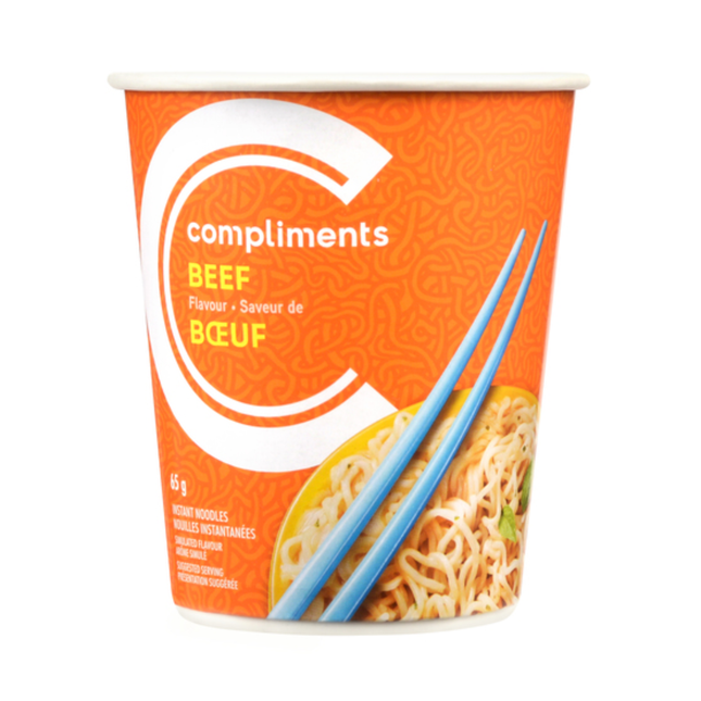 Compliments - Beef Instant Noodles | 65 g