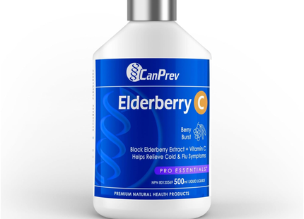 CanPrev - Elderberry C Liquid | 500 mL