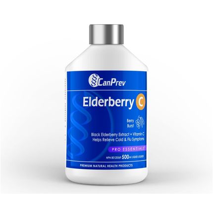 CanPrev - Elderberry C Liquid | 500 mL