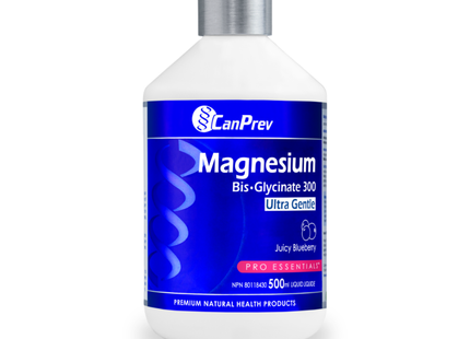 CanPrev - Magnesium 300 Liquid Blueberry | 500 mL