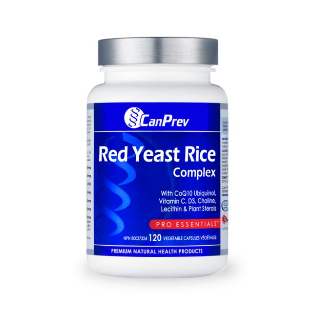CanPrev - Red Yeast Rice Complex | 120 Capsules