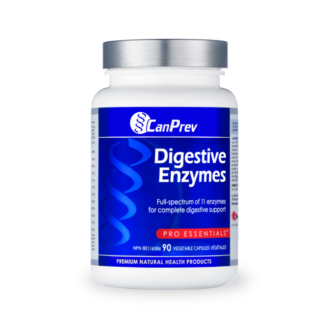 CanPrev - Digestive Enzymes | 90 Capsules