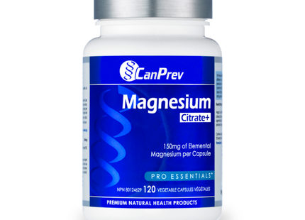 CanPrev - Magnesium Citrate+ | 120 Capsules