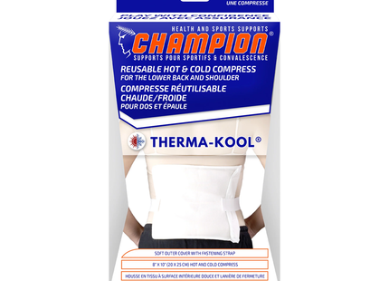CHAMPION - Therma-Kool Hot/Cold Compress for Lower Back/Shoulder | 8" x 10"