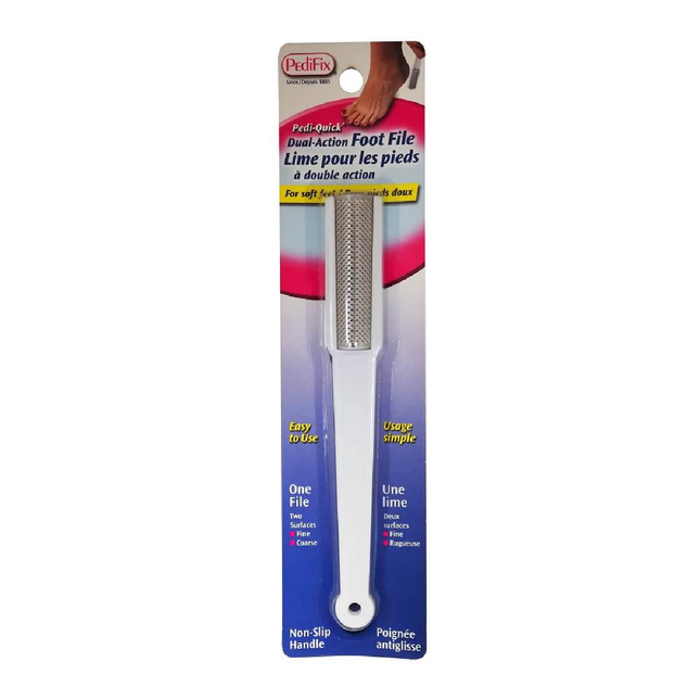 Pedifix Pedi-Quick Dual Action Foot File for Soft Feet